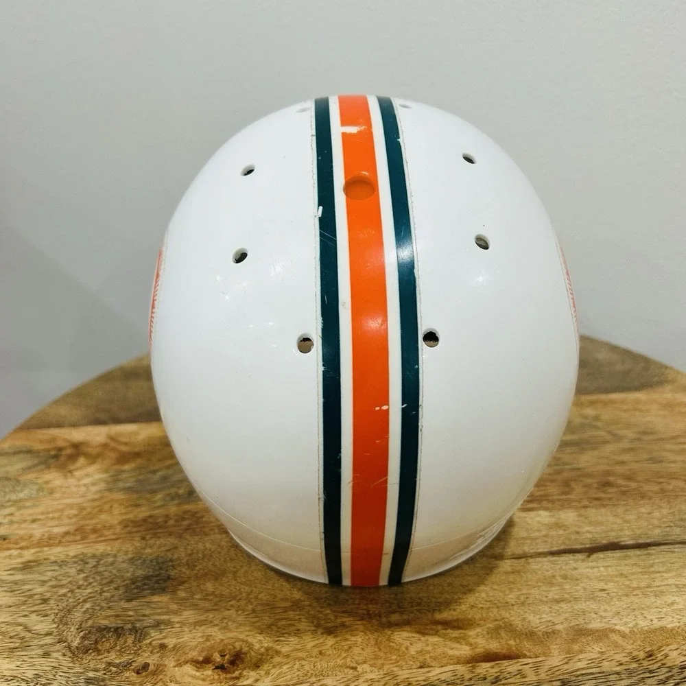 Vintage 1980's HUTCH Miami Dolphins Kids Toy NFL Football Full Size Helmet